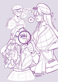 MONOCHROME SKETCH SAMPLE